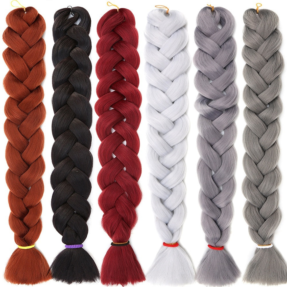 African Chemical Fiber Wig Big Braid Braid Dreadlocks High Temperature Jacques Silk Braid
