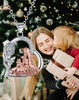 European And American Heart-shaped Rose Mother And Daughter Necklace For Women