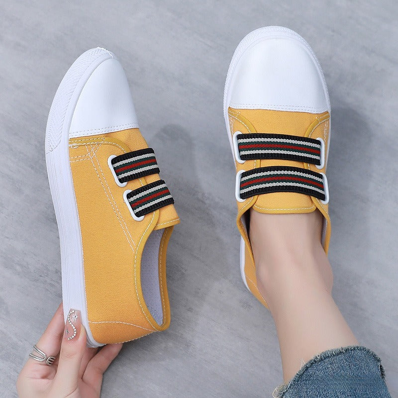 Breathable Non-slip Slip-on Canvas All-match Sneakers