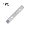 Motion Sensor Lamp Under The Cabinet Dimmable Cabinet Lamp Rechargeable Magnetic Suction Installation Kitchen Night Light Wardrobe Lamp