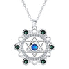 European And American Style Jewelry Fashion Temperament Hexagram Necklace