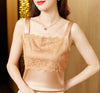 Lace Silk Satin Camisole For Women