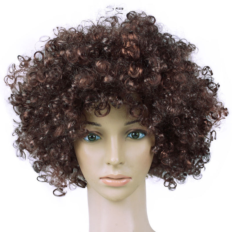 New Afro Rainbow Color Wig Head Cover