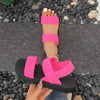 Women's Fashionable Flat Wedge Beach Sandals