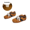 Women's Casual All-match Horse Fur White Shoes
