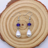 Chinese Style Light Luxury Safe Water Drop Pearl Tassel Earrings