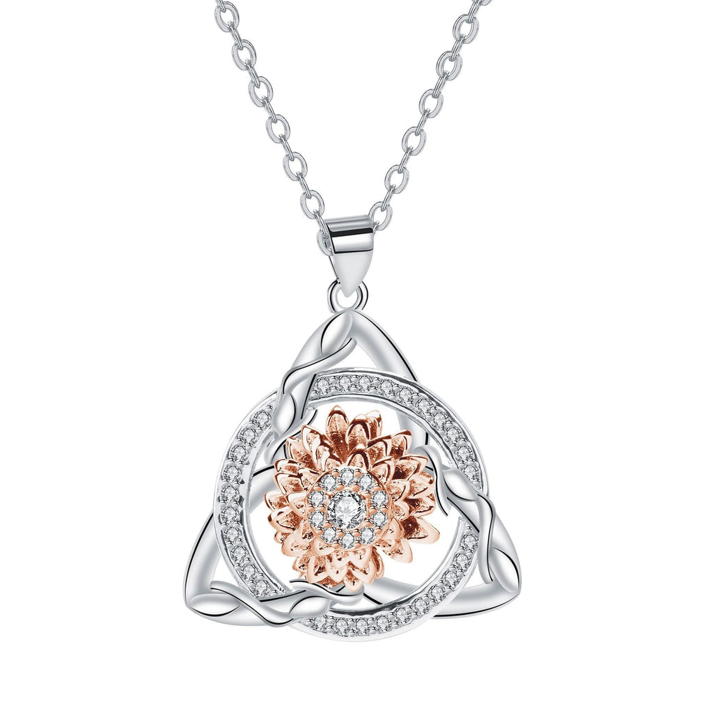Women's Versatile Fashionable Simple Sunflower Necklace