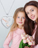 Light Luxury Heart-shaped Gift Rose Necklace