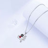 European And American Fashion Rose Flower Fairy Section Necklace Female Romantic