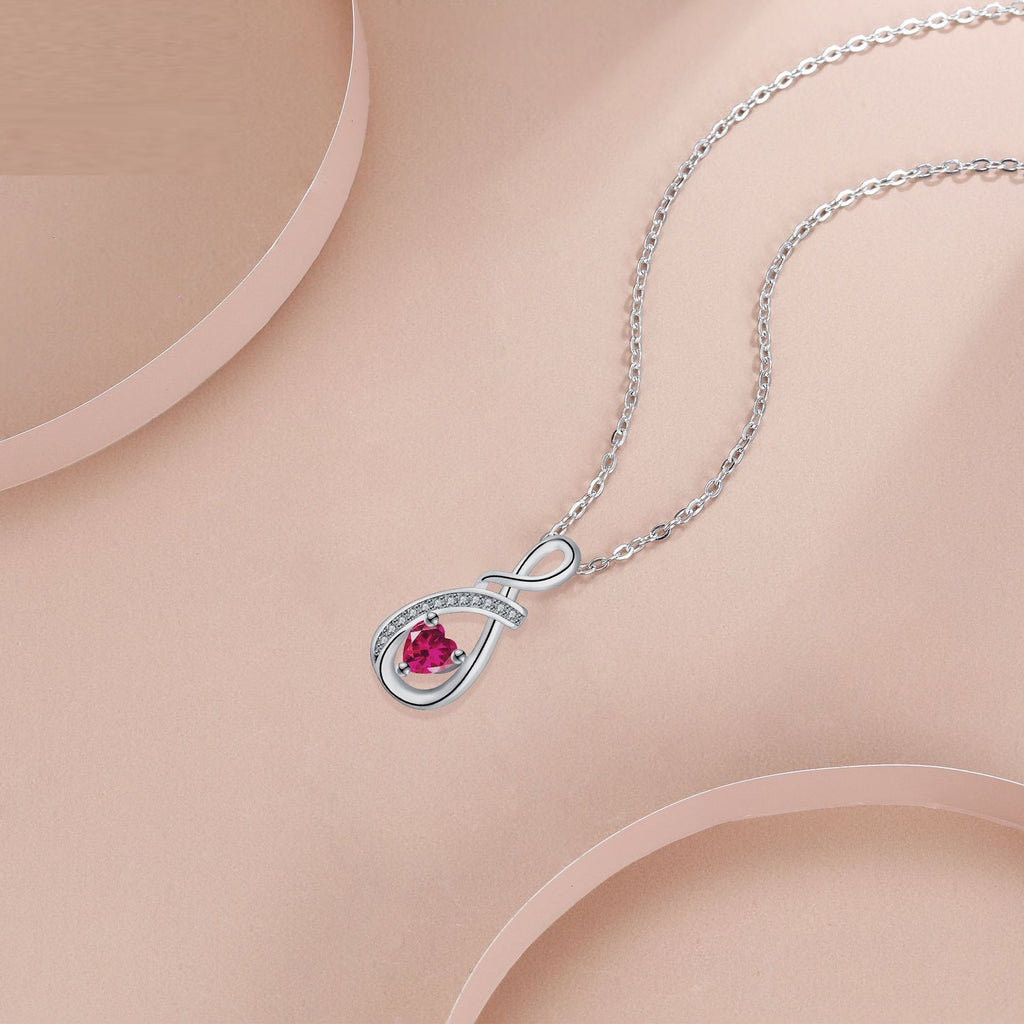 European And American Simple Infinite Symbol Necklace