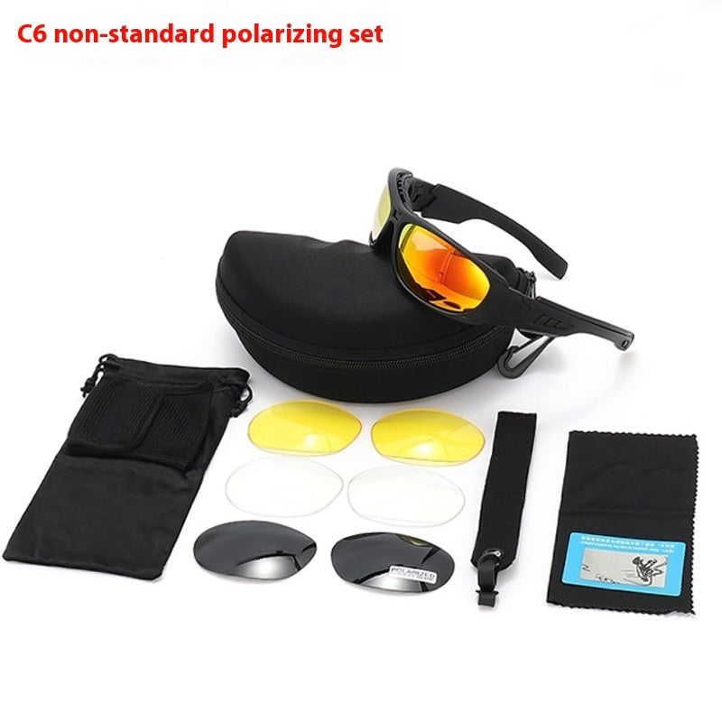 Explosion-proof Wind-proof Glasses Night Vision Impact Resistant Motorcycle Goggles