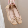 Summer Genuine Leather Breathable Low-cut Women's Shoes
