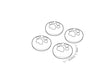 Cat claw rocker cover for cute girl heart color