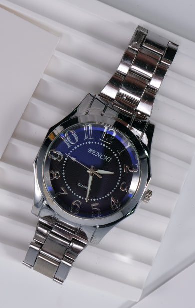 Men's Steel Belt Quartz Sports Watch