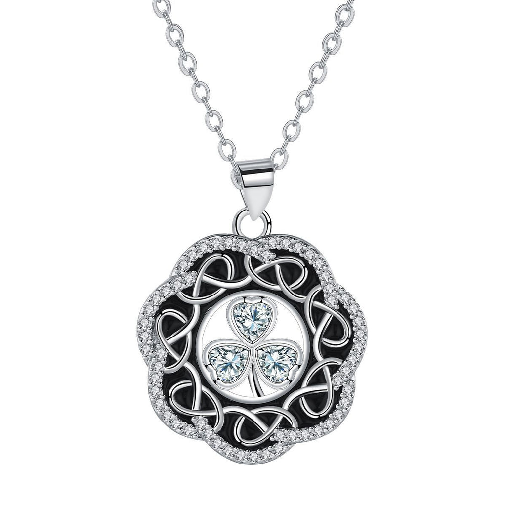 European And American High-grade Hot-selling Jewelry Vintage Clover Necklace