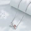 Infinite Symbol Fashion Style Jewelry Ornament Gentle Puppy Guardian Pendant Necklace For Women