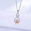Unlimited Symbol Sister Style Necklace For Women Girlfriends' Gift For Sisters