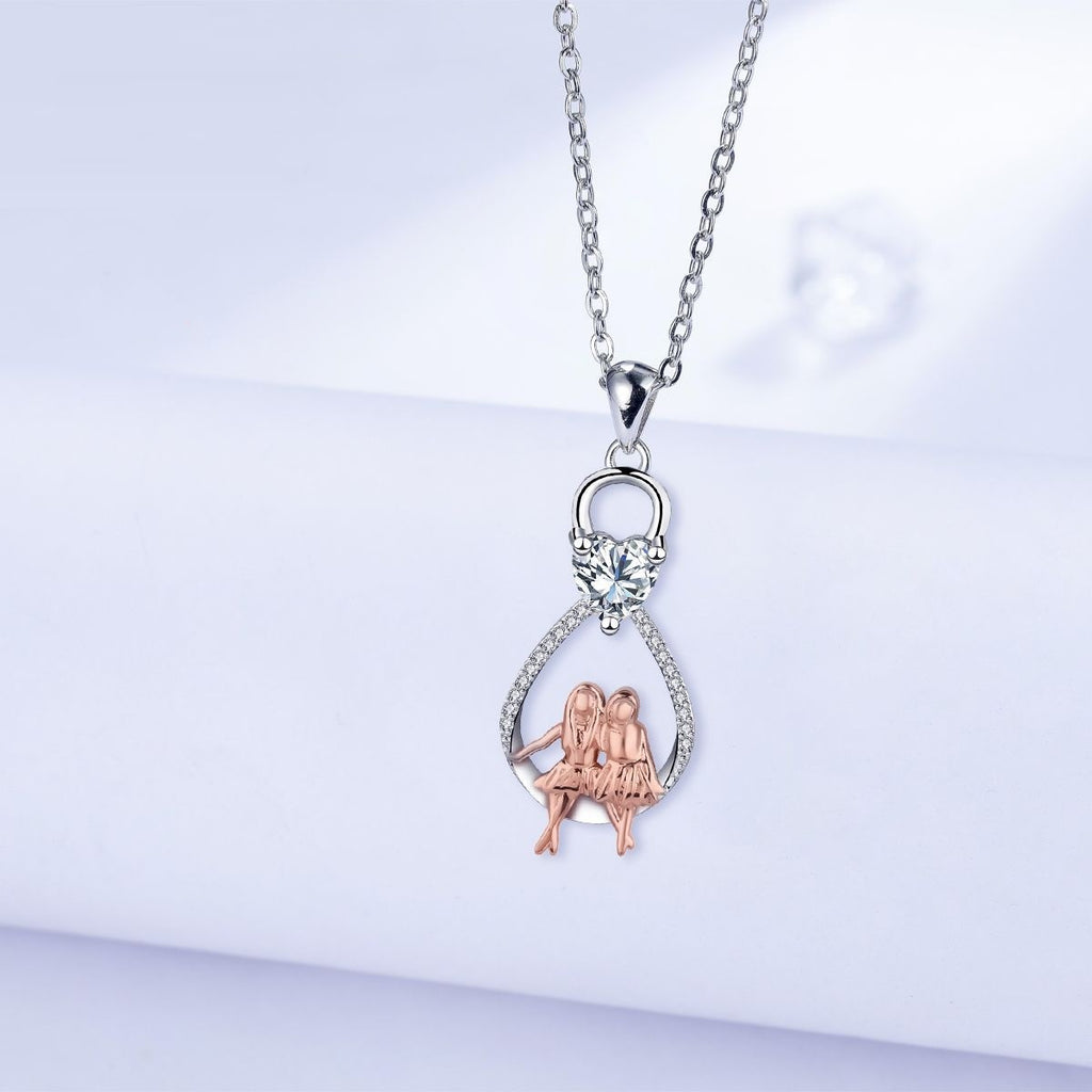 Unlimited Symbol Sister Style Necklace For Women Girlfriends' Gift For Sisters