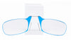 Unisex Legless Nose Clip Elderly Sticky Mobile Phone Portable Ultra-thin Glasses Case