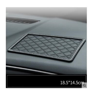 Car mobile phone bracket car anti-skid pad car car navigation device anti-mite pad instrument panel multi-function storage pad