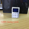 Metal clip mp3 card player cute mini sports iron clip MP3