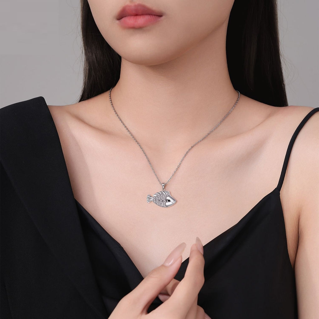 Fish Shape Pendant Personalized Design Necklace