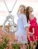 Love Sisters Necklace Female Clavicle Chain Girlfriends' Gift Gift