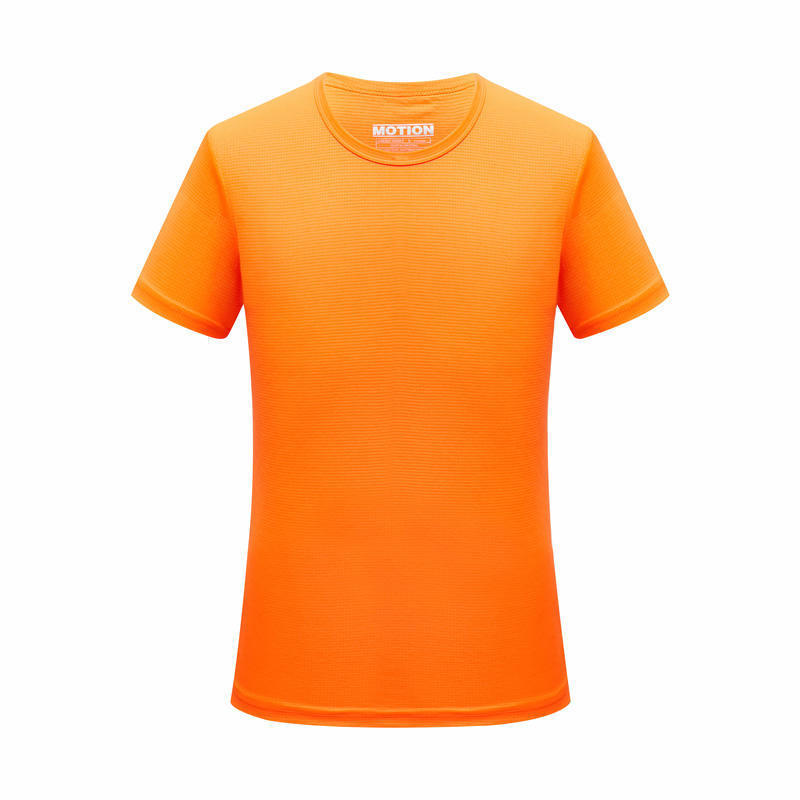 Ice Silk Small Checkered Sports Quick-drying Short-sleeved T-shirt