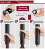 Rechargeable electric wine opener