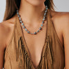 High-grade Diamond-embedded Small Flower Clavicle Chain