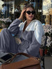 Women's European And American Style Sports Casual Contrast Color Jumpsuit