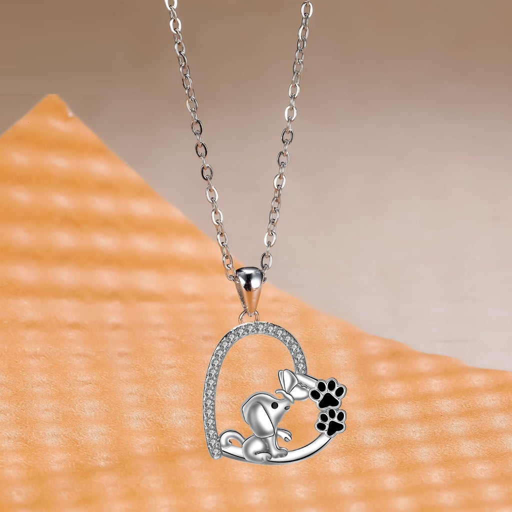 European And American Style Necklace Love Pet Dog Pendant Cute