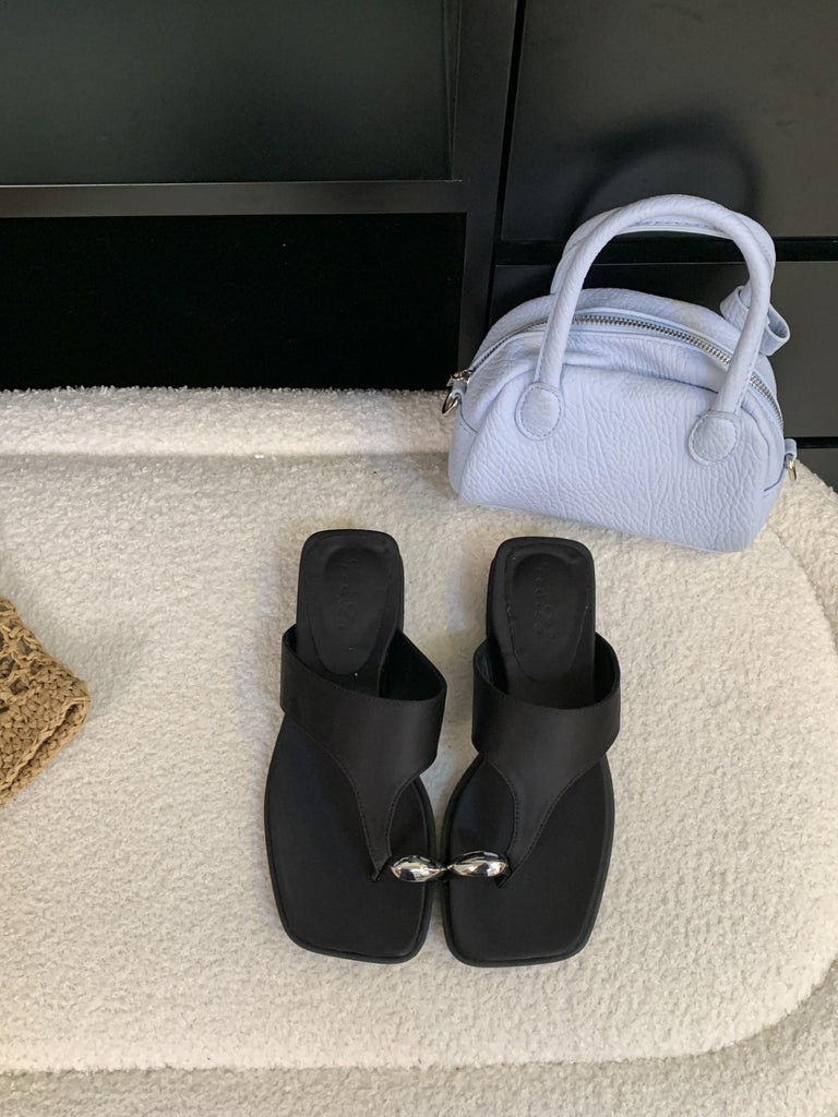 Wedge Flip-Flops Summer Outdoor Seaside Beach Slippers Roman Shoes