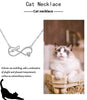 Infinite Symbol Necklace Cat Pendant European And American Style Jewelry Ornament