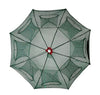 Strengthened 4-20 Holes Automatic Fishing Net Shrimp Cage Nylon Foldable Fish Trap Cast Net Cast Fold Crab Trap Fishing Network