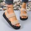 Women's Fashionable Flat Wedge Beach Sandals