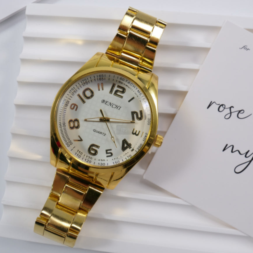 Men's Steel Belt Quartz Sports Watch