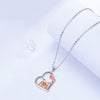 Rose Love Mother And Daughter Necklace Female Clavicle Chain Gift For Mom