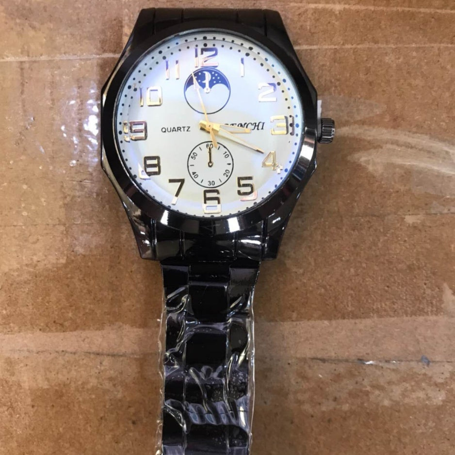 Men's Steel Belt Quartz Sports Watch