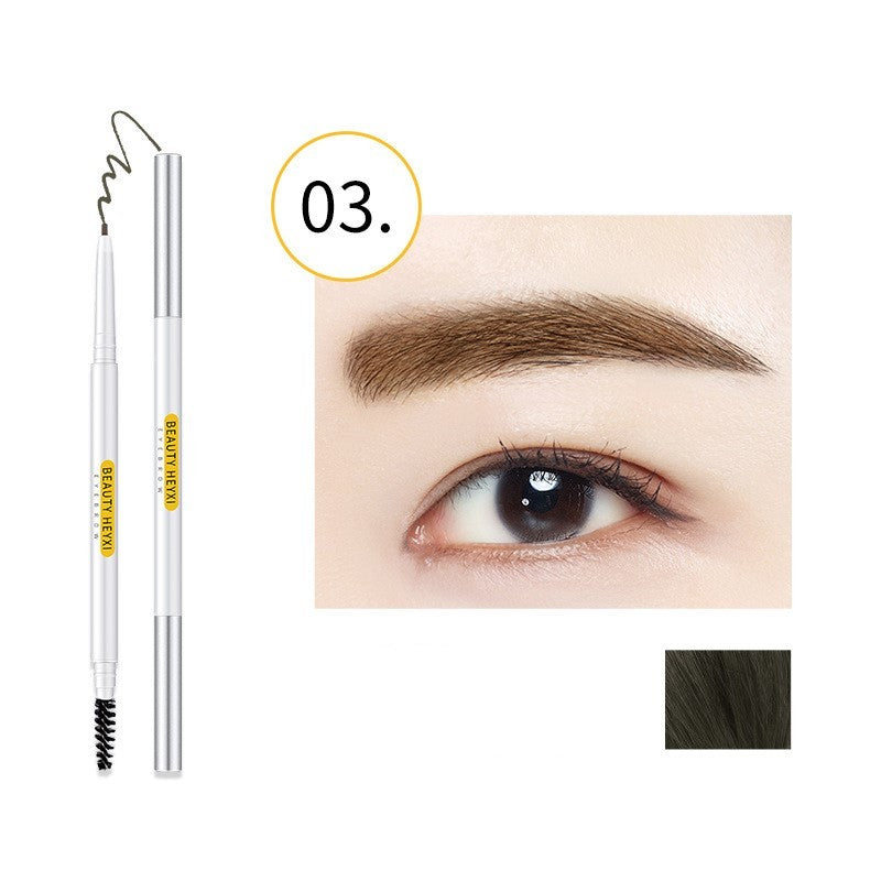 Eyebrow pencil is waterproof and sweat-proof