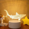 3D Lights Colorful Touch Remote Control LED Visual Lights