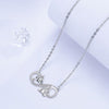 Infinite Symbol Butterfly Clavicle Chain