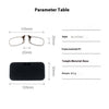 Unisex Legless Nose Clip Elderly Sticky Mobile Phone Portable Ultra-thin Glasses Case