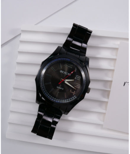 Men's Steel Belt Quartz Sports Watch