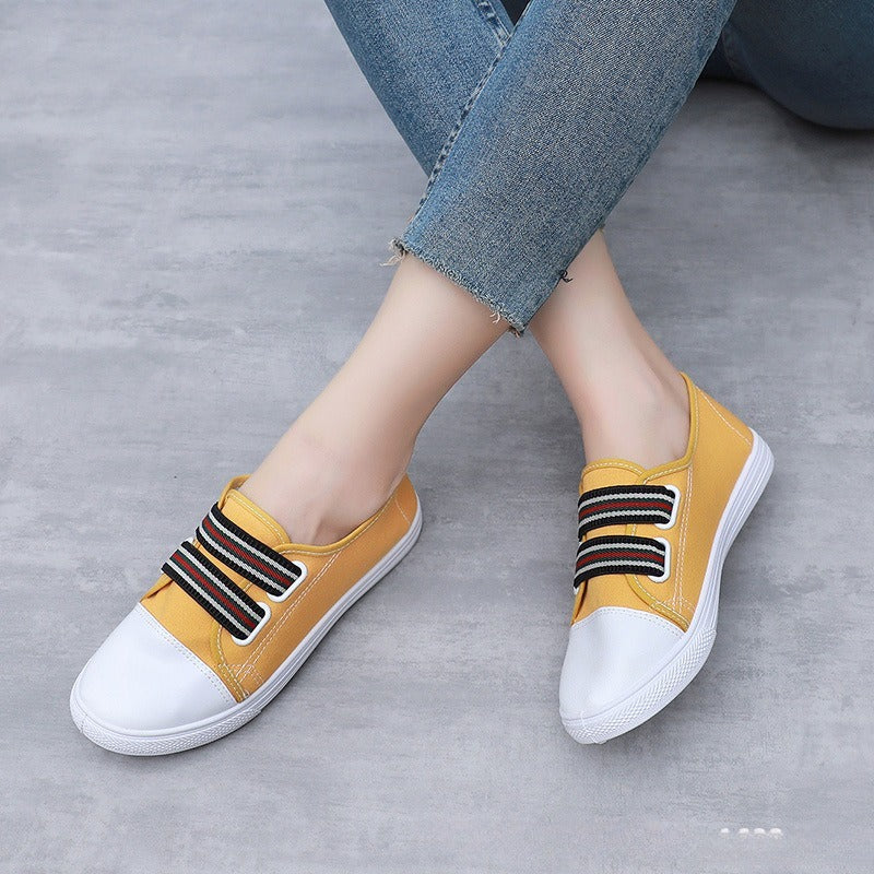 Breathable Non-slip Slip-on Canvas All-match Sneakers