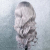 Wave Long Curly Synthetic Fiber Front Lace Wig