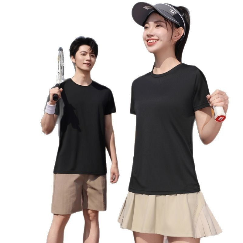 Couple's Sports Quick-drying T-shirt Ice Silk Mesh Outdoor
