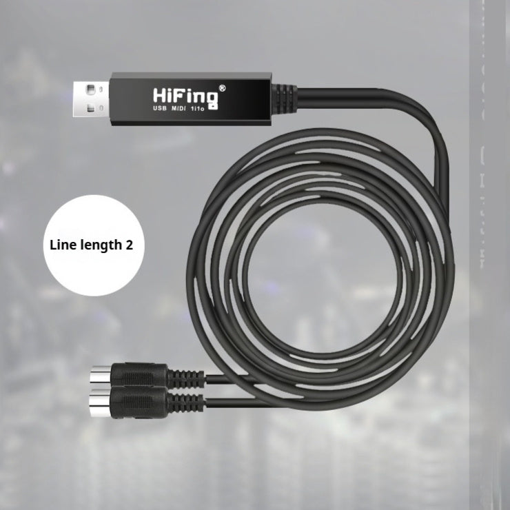 Usb To Midi Cable Electronic Keyboard Usb Conversion Line