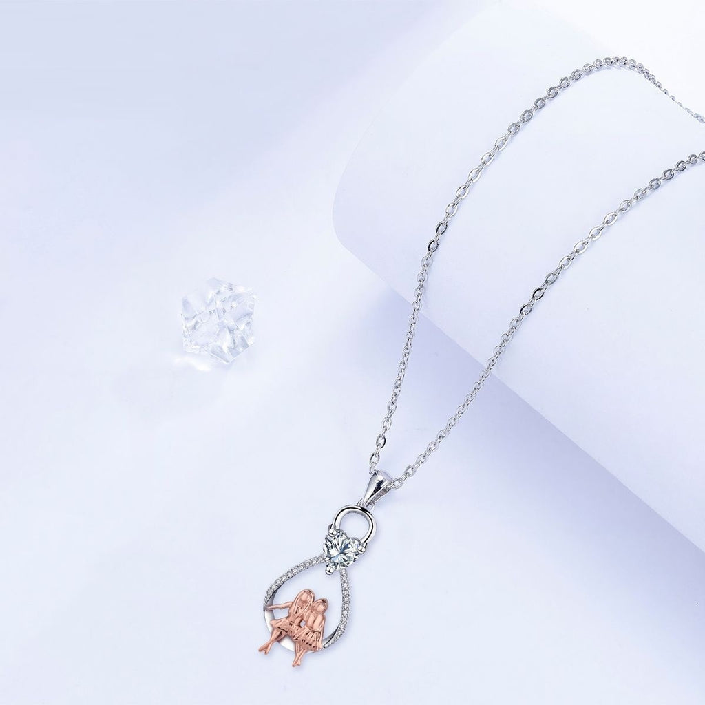 Unlimited Symbol Sister Style Necklace For Women Girlfriends' Gift For Sisters