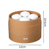 1pc Unique Four Spray Design Steaming Bun Aroma Diffuser 200ml USB Ultrasonic Air Humidifier LED Night Light Essential Oil Diffuser Aromatherapy Diffuser For Home Office